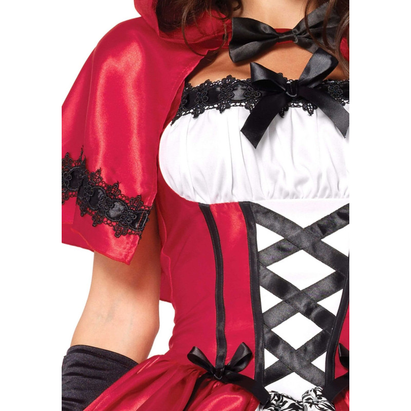 Костюм червоної шапочки Leg Avenue Gothic Red Riding Hood XL