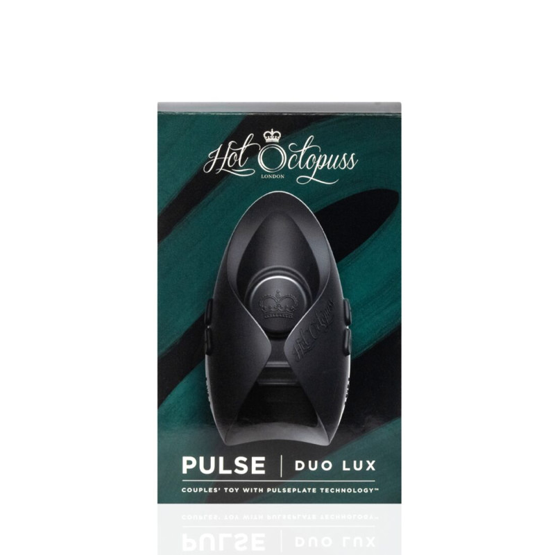 Мастурбатор Hot Octopuss PULSE DUO LUX, пульсація, використання без рук, підходить для пар, 2 пульта