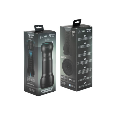 Мастурбатор Kiiroo Feel Pocket із всмоктувальною інтерактивною насадкою PowerBlow Combo Set