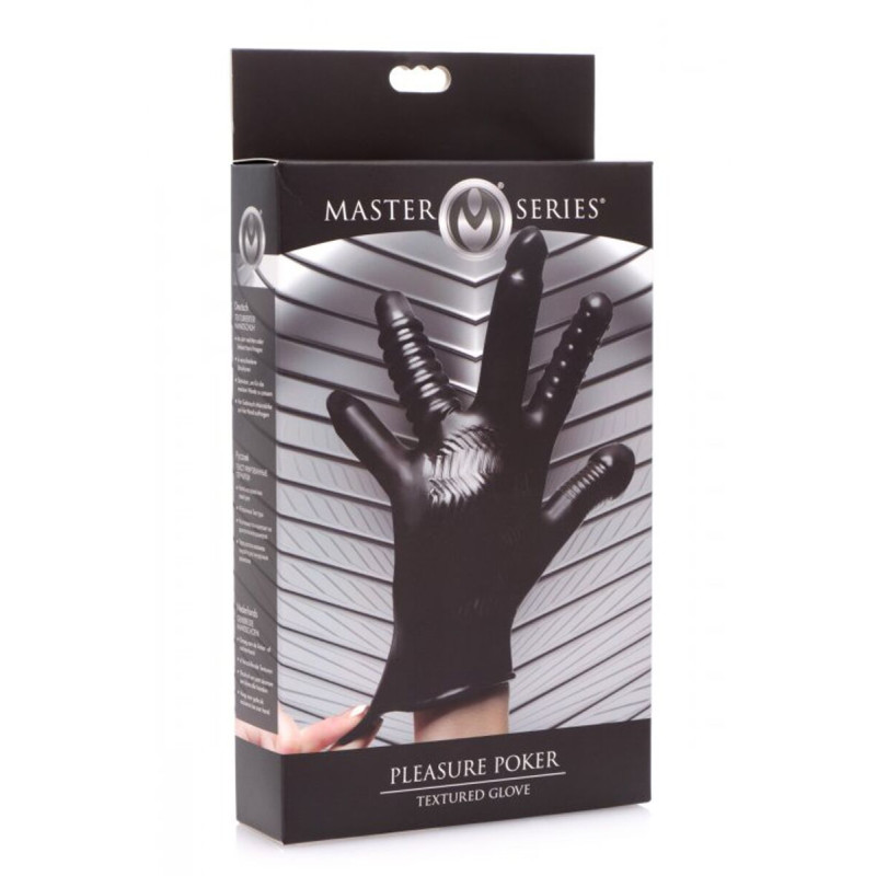 Рукавички з різними текстурами Master Series Pleasure Poker Textured Glove