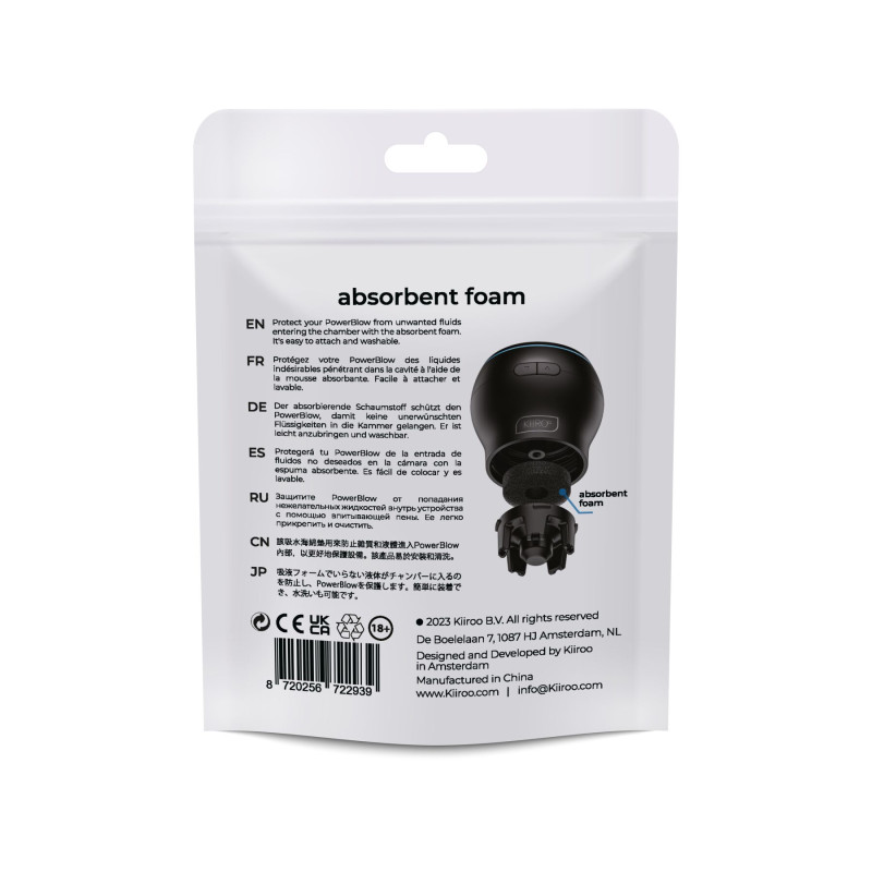 Поглинаюча губка Kiiroo Powerblow Absorbent Foam 5 шт