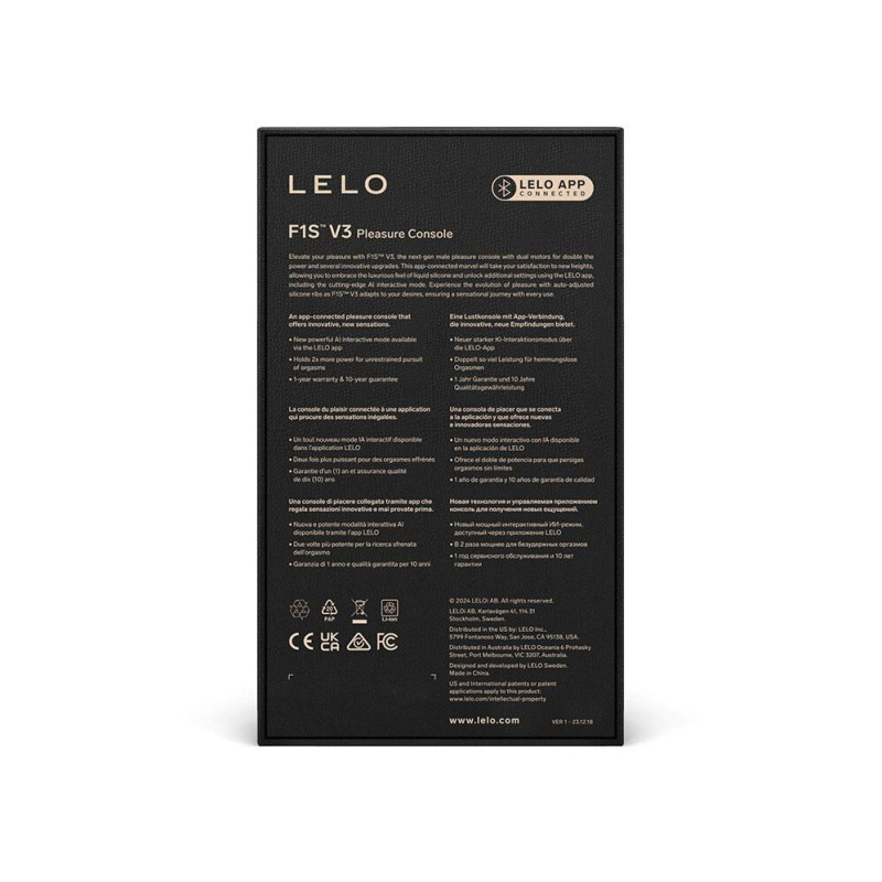 Смарт-мастурбатор LELO F1S V3 Teal