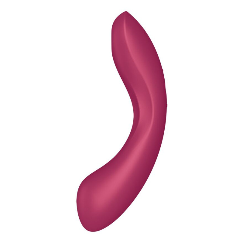 Вакуумний стимулятор із вібрацією Satisfyer Curvy Trinity 1 Red