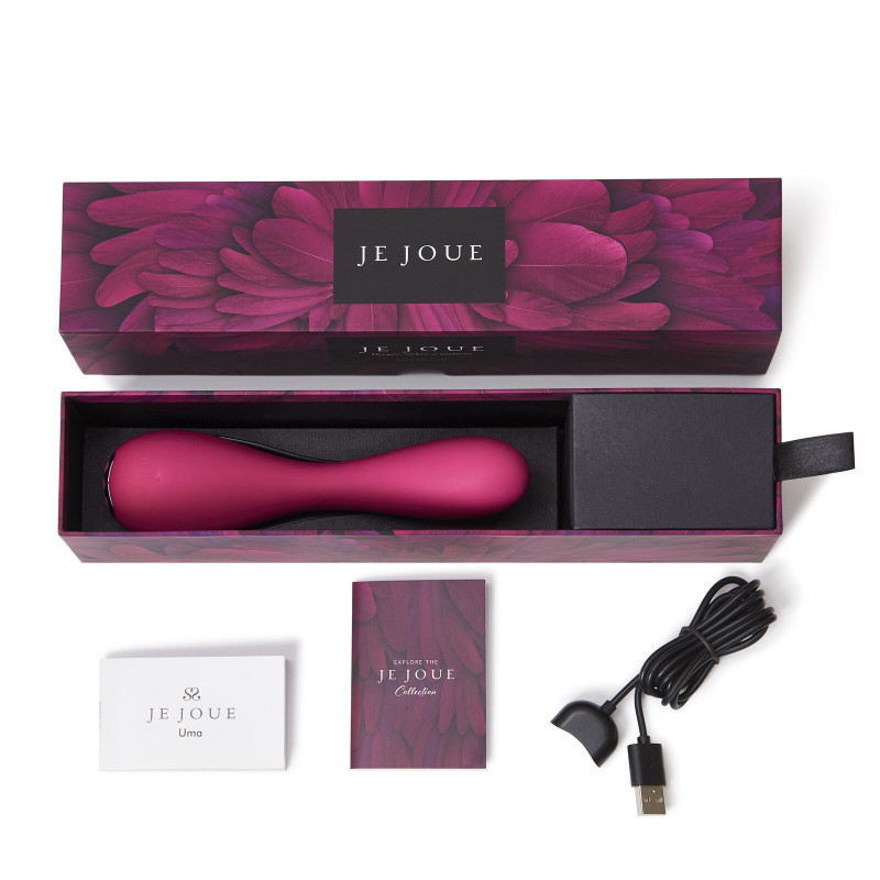 Преміум вібратор Je Joue - Uma Fuchsia універсальний із глибокою вібрацією, стимуляція точки G