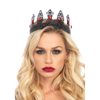 Філігранна корона з камінням Leg Avenue Filigree royal crown, метал
