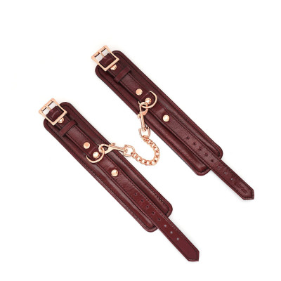 Наручники Liebe Seele Wine Red Wirst Cuffs (м'ята упаковка)