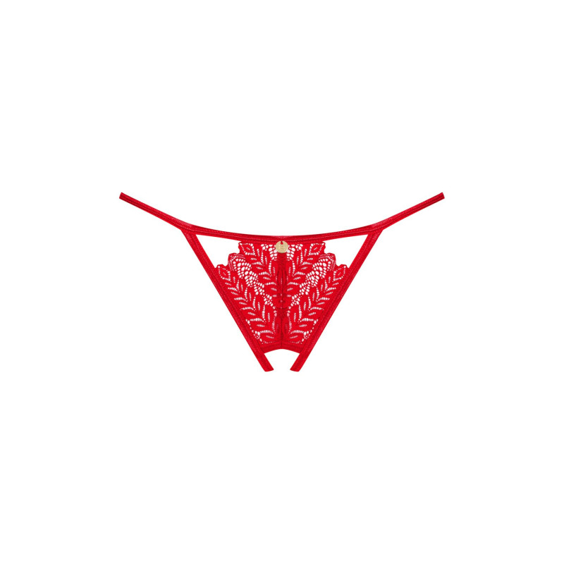 Стрінги з доступом Obsessive Ingridia M/L