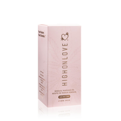 Масажна олія з CBD HighOnLove Sensual Sugar High, 100 мл