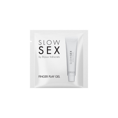 Пробник гель-змазки для мастурбації Bijoux Indiscrets Finger play gel (2 мл)