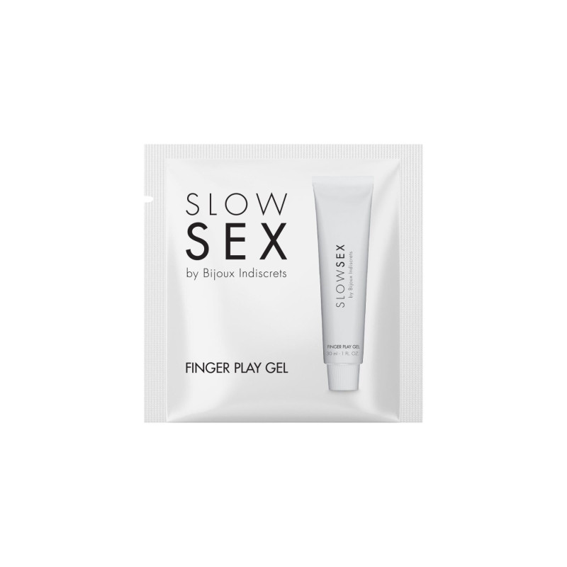Пробник гель-змазки для мастурбації Bijoux Indiscrets Finger play gel (2 мл)