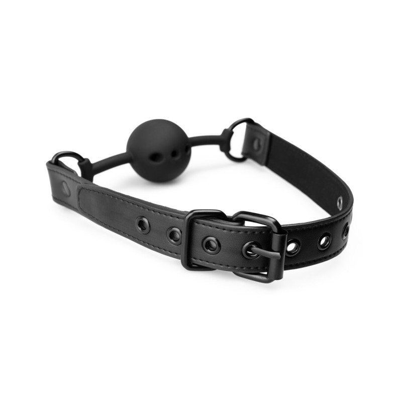 Кляп Bedroom Fantasies Ball Gag Breathable Silicone, чорна