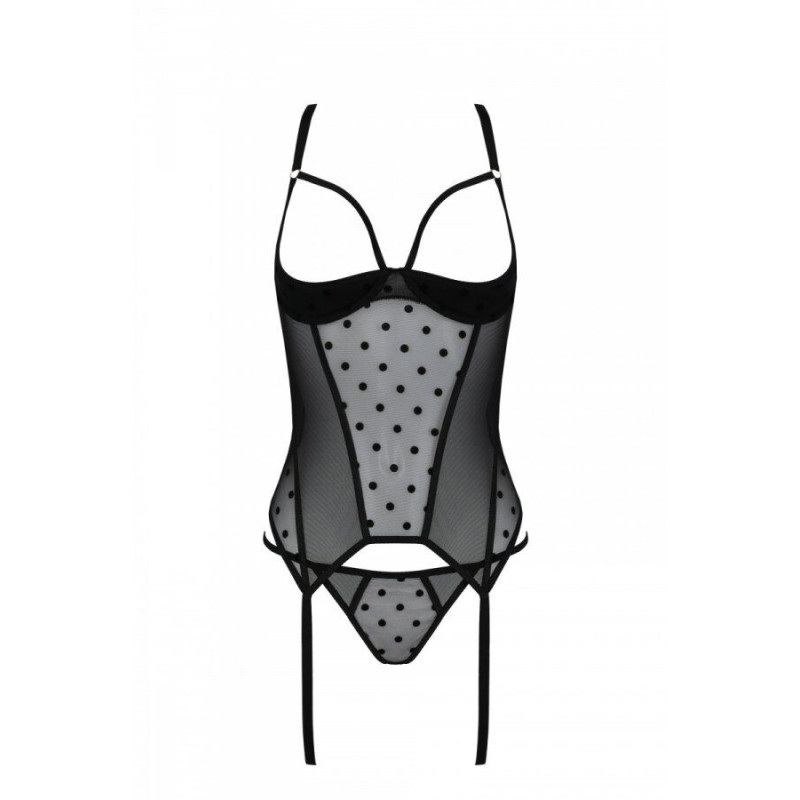 Корсет MARINA CORSET black L/XL - Passion