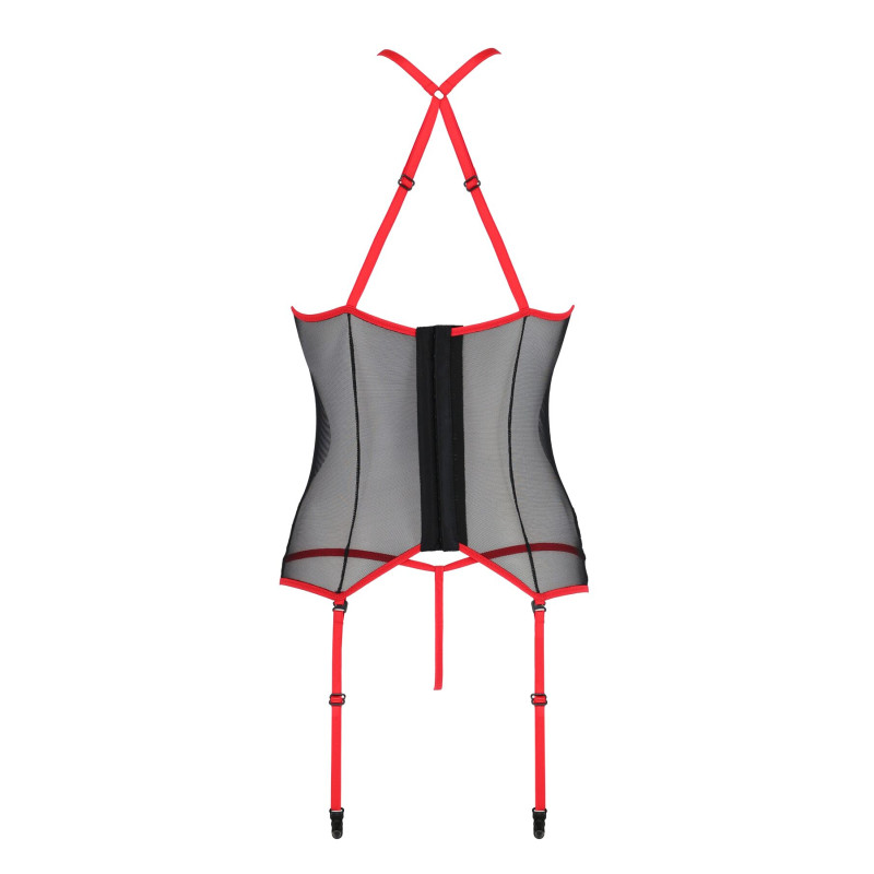 Корсет SATARA CORSET red L/XL Passion