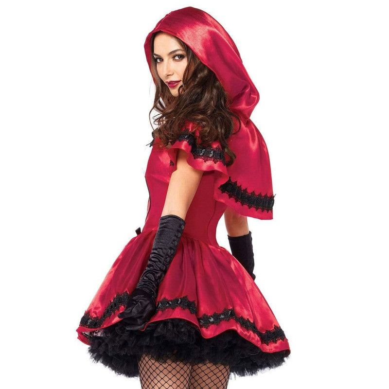 Костюм червоної шапочки Leg Avenue Gothic Red Riding Hood L