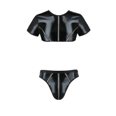 Чоловічий боді + труси 057 SET PETER black S/M - Passion