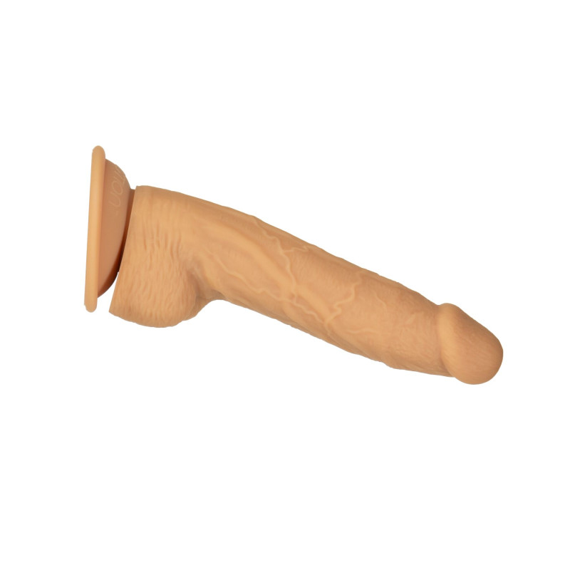 Фалоімітатор ADDICTION - 8ʼ DUAL DENSITY SILICONE DILDO - CARAMEL