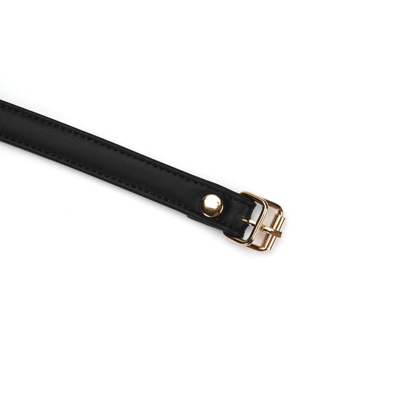 Маска на очі Liebe Seele Black Organosilicon Blindfold (м'ята упаковка)