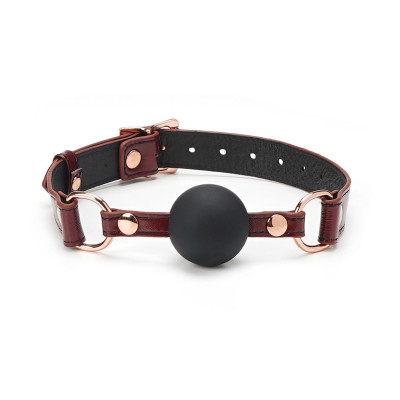 Кляп Liebe Seele Wine Red Ball Gag Кляп Liebe Seele Wine Red Ball Gag