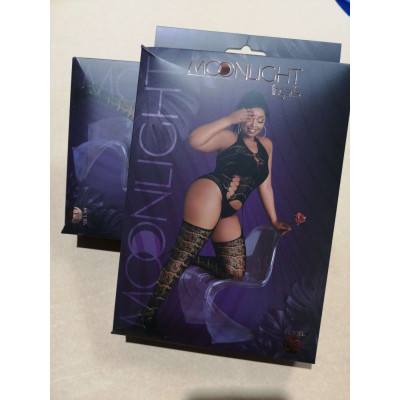 Боді Moonlight Plus Model 02 Black (м'ята упаковка)