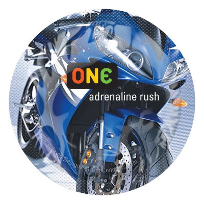 Презерватив ONE Color Sensations - ONE adrenaline rush (Blue) 1 шт Презерватив ONE Color Sensations - ONE adrenaline rush (Blue) 1 шт