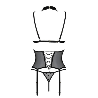 Корсет DOMINICA CORSET Black S/M - Passion
