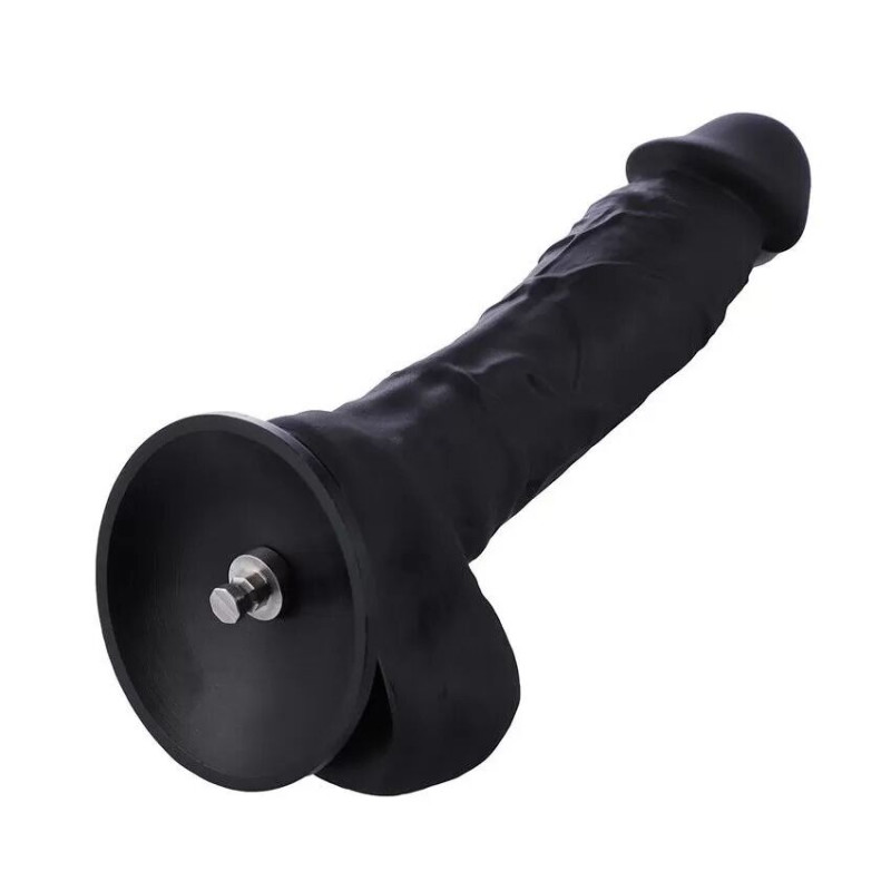 Силіконовий ділдо Hismith 8.3'' Dildo Black