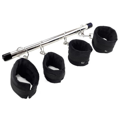 Колодка-розпірка для рук/ніг Art of Sex - Bondage Soft Touch BDSM Spreader чорна