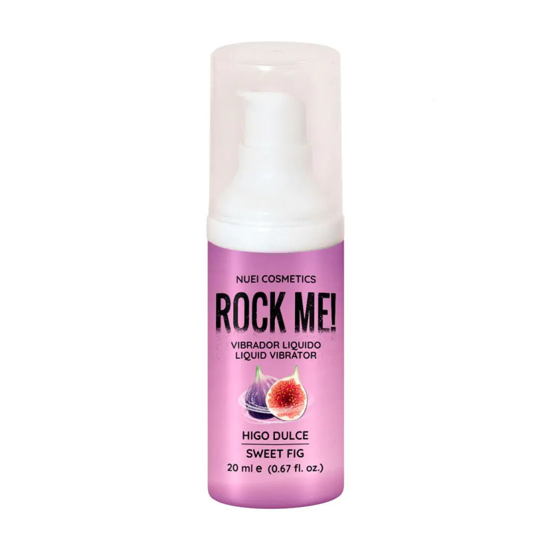 Рідкий вібратор смак: солодкий інжир ROCK ME!, 20 мл Nuei (Іспанія)