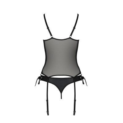 Корсет NESSY CORSET Black L/XL - Passion