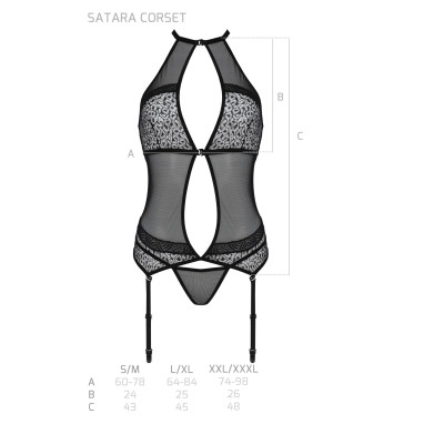 Корсет SATARA CORSET Red S/M Passion