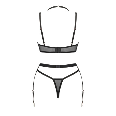 Комплект білизни Obsessive Selinne M/L (сет із 3)