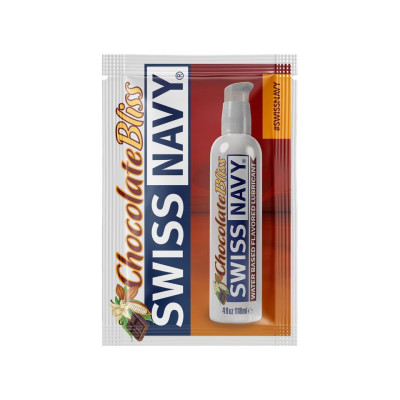 Пробник їстівного лубриканта Swiss Navy Chocolate Bliss Шоколад 5 мл (термін 13.07.2024)