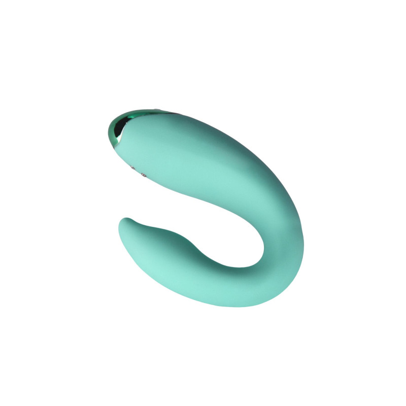 Вібратор для пар FairyGasm PleasureBerry green, зарядний кейс, пульт ДУ