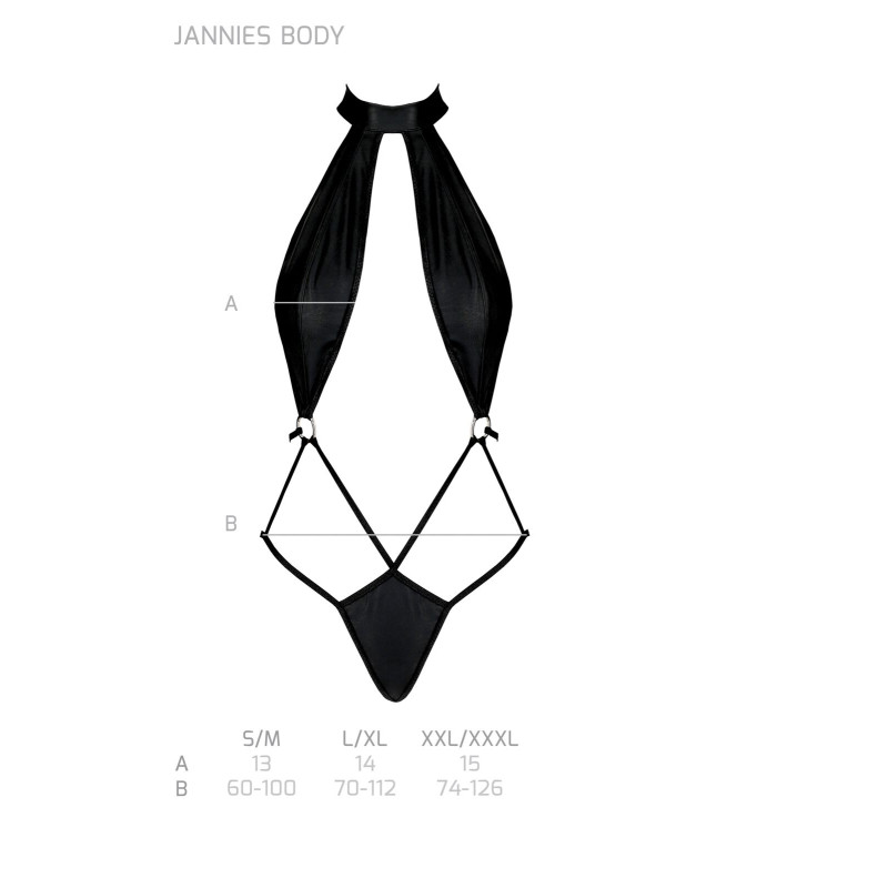 Боді JANNIES BODY Black L/XL - Passion