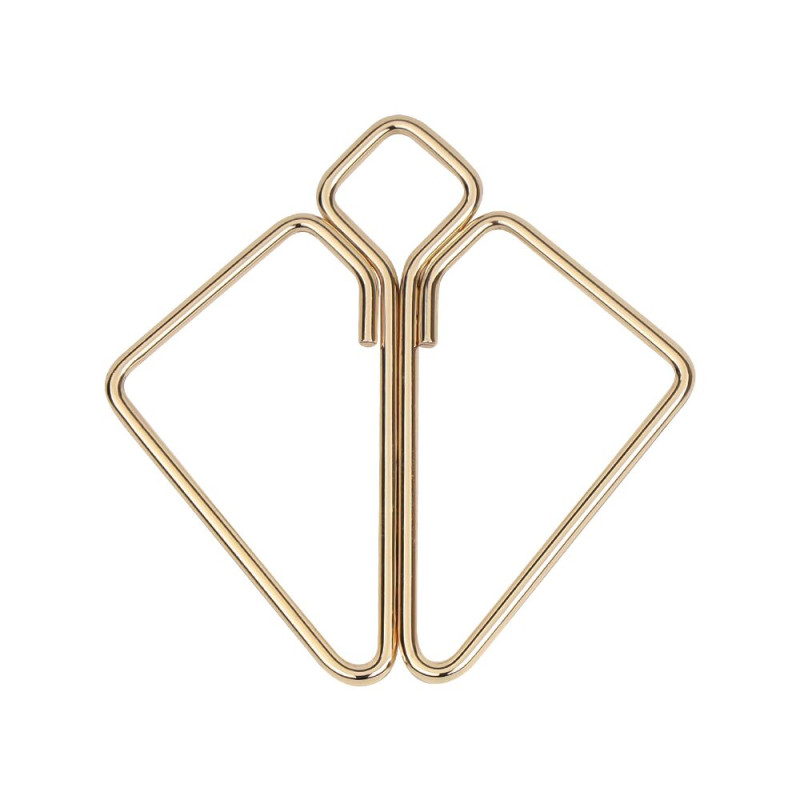 Затискачі для сосків з важкою підвіскою LOCKINK Nipple Clamps with Heavy Pendant - Golden