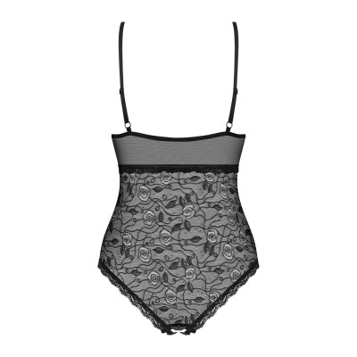 Боді з доступом Obsessive 818-TED-1 M/L, чорне