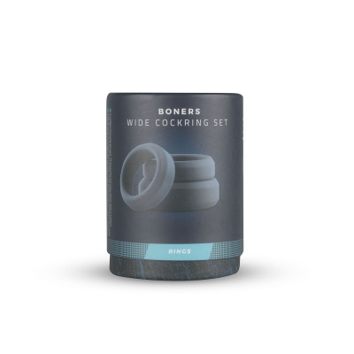 Набір ерекційних кілець Boners 3 Ring kit (плоскі кільця)