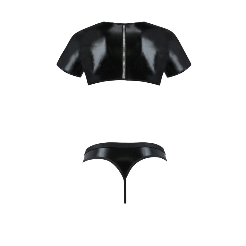 Чоловічий боді + труси 057 SET PETER black S/M - Passion