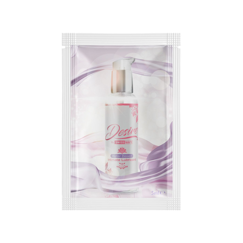 Пробник лубриканта на водній основі Desire by Swiss Navy 5 мл (термін 29.07.2024)