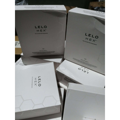 Презервативи LELO HEX Condoms Original 36 Pack (м'ята упаковка)