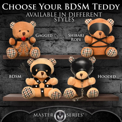 Іграшка плюшевий ведмідь Master Series - ROPE Teddy Bear Plush, 22x16x12см
