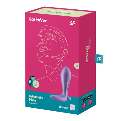 Анальний корок Satisfyer Intensity Plug Purple