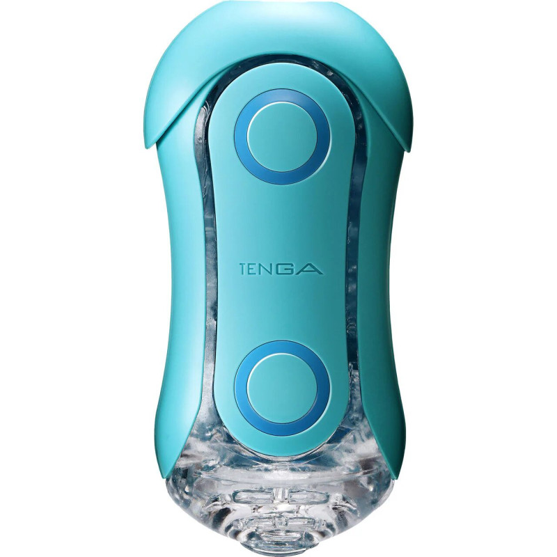 Мастурбатор Tenga Flip Orb - Ocean Blue, зі змінним стиском, зі стимулюючими кульками всередині