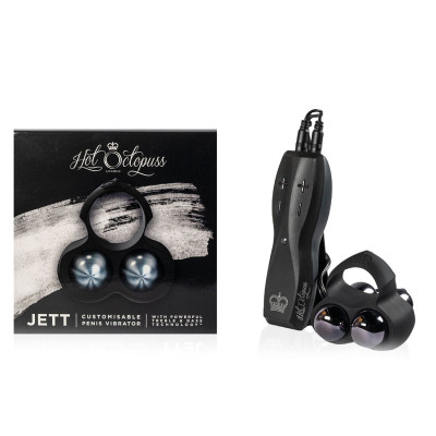 Вібратор для пеніса Hot Octopuss JETT, Treble and Bass Technology, оргазм без рук, пульт