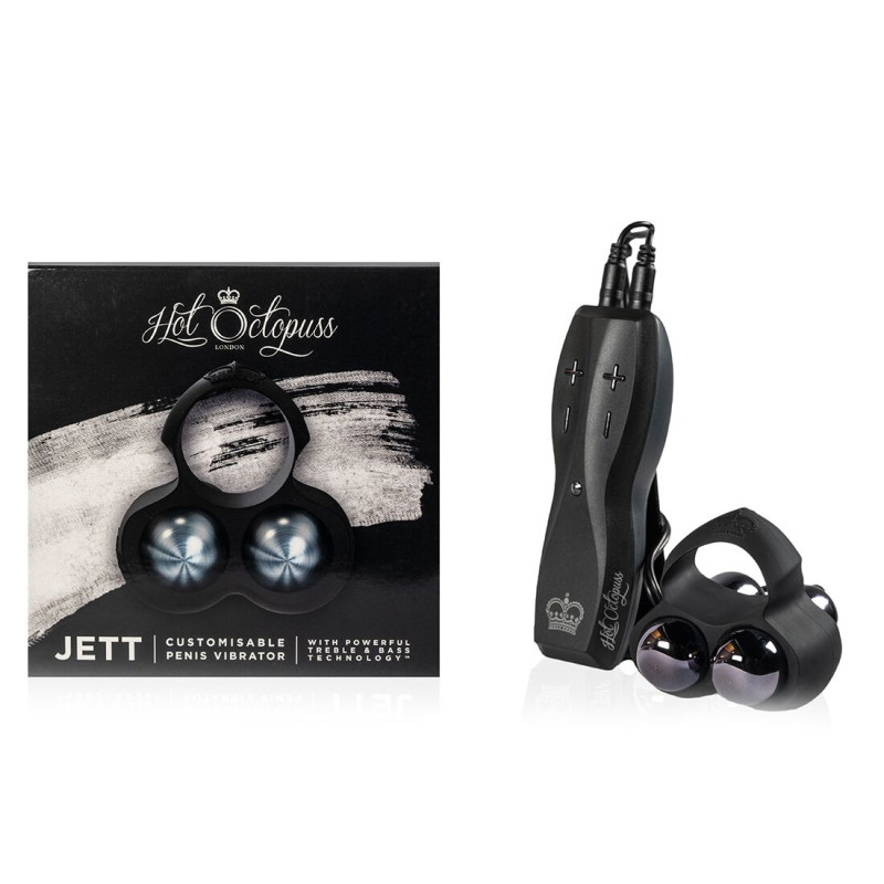 Вібратор для пеніса Hot Octopuss JETT, Treble and Bass Technology, оргазм без рук, пульт