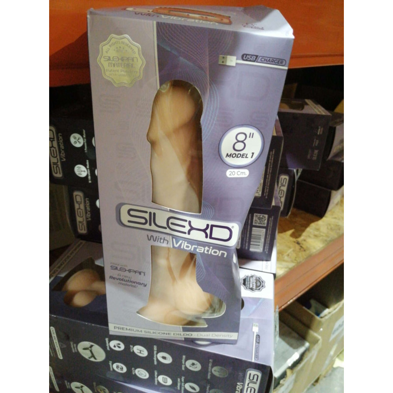 Фалоімітатор з вібрацією SilexD Vetus Vibro Flesh (м'ята упаковка)