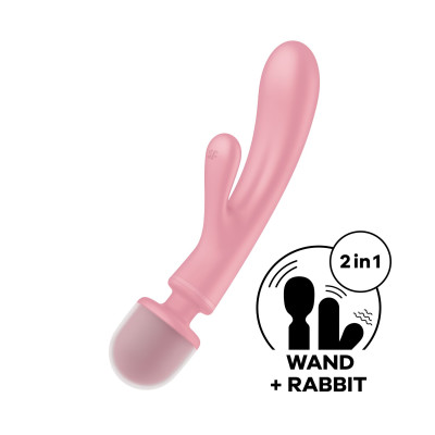 Вібратор Satisfyer Triple Lover Pink