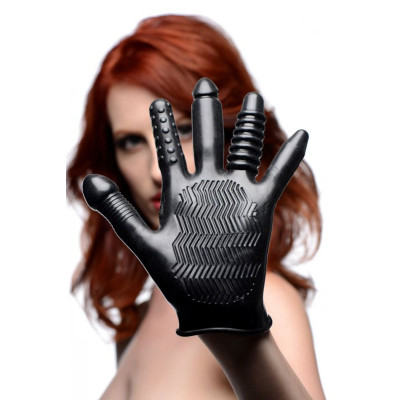 Рукавички з різними текстурами Master Series Pleasure Poker Textured Glove