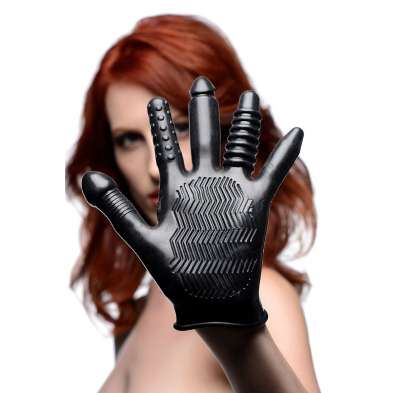 Рукавички з різними текстурами Master Series Pleasure Poker Textured Glove