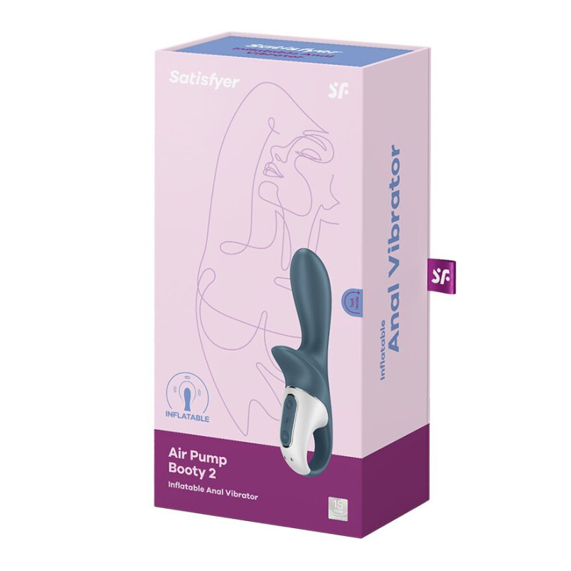 Анальний вібратор Satisfyer Air Pump Booty 2